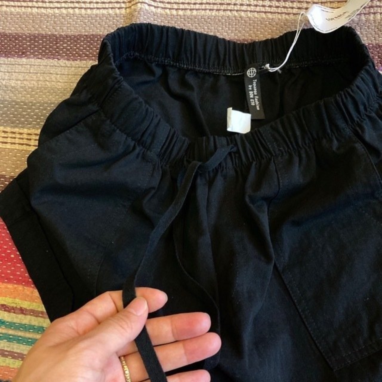 Topanga lady's　コンフィショートパンツ　ブラック