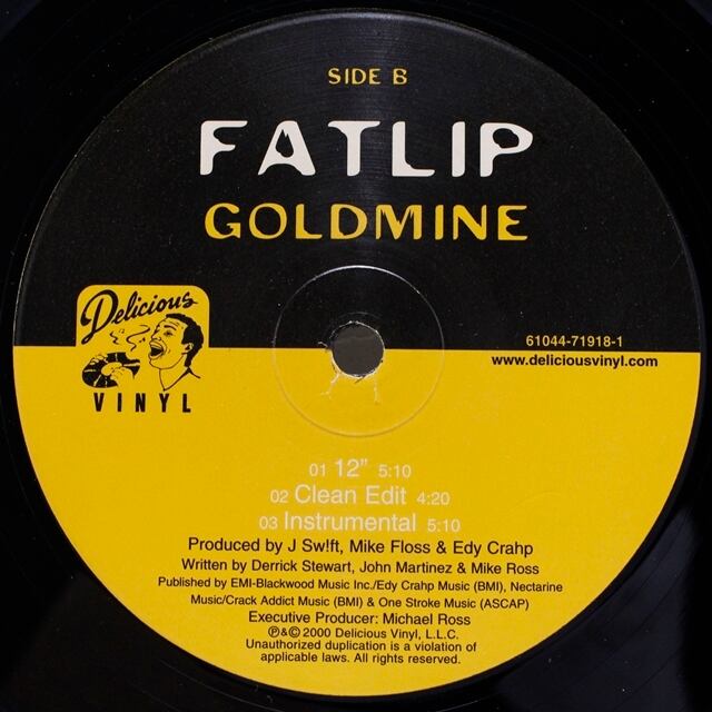 Fat Lip / What's Up Fatlip? / Goldmine [61044-71918-1] - 画像3