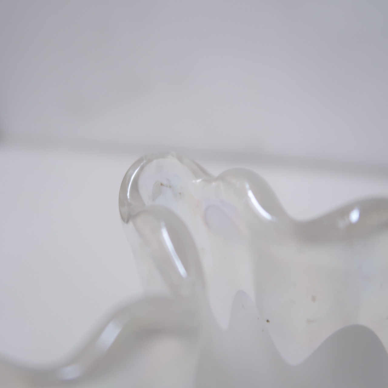 白いオーロラの花瓶6