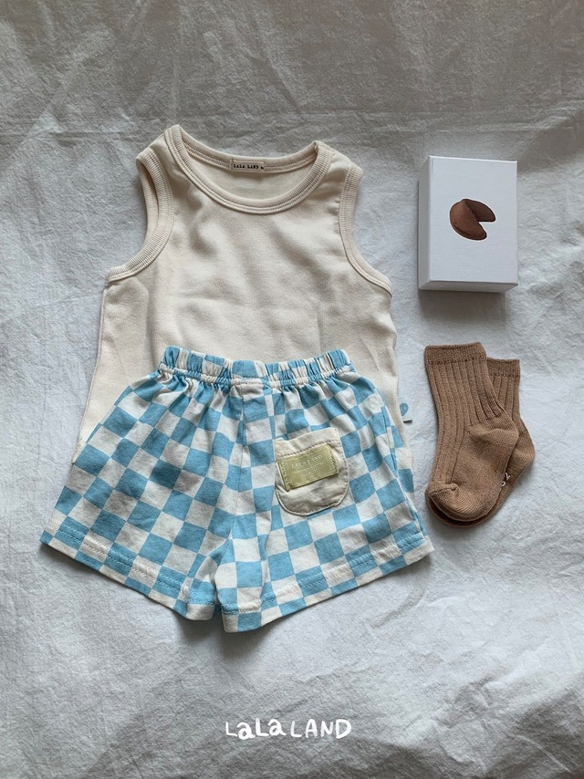 《予約》送料無料【lalaland】bebe) Rib Sleeveless Top