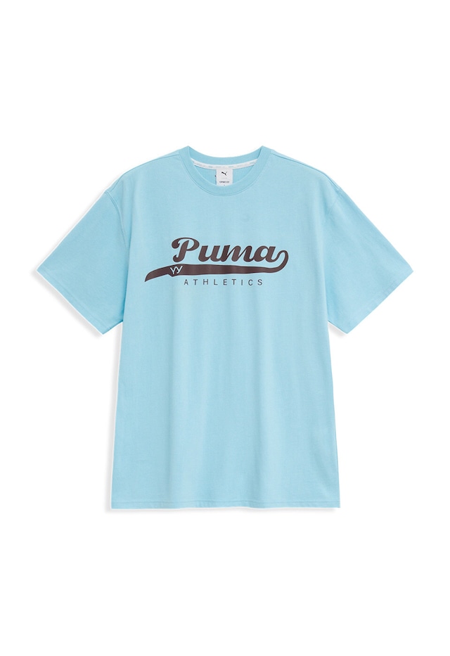 [OPEN YY] PUMA x OPEN YY GRAPHIC TEE, BLUE 正規品 韓国ブランド 韓国通販 韓国代行 韓国ファッション オープン ワイワイ 日本 店舗