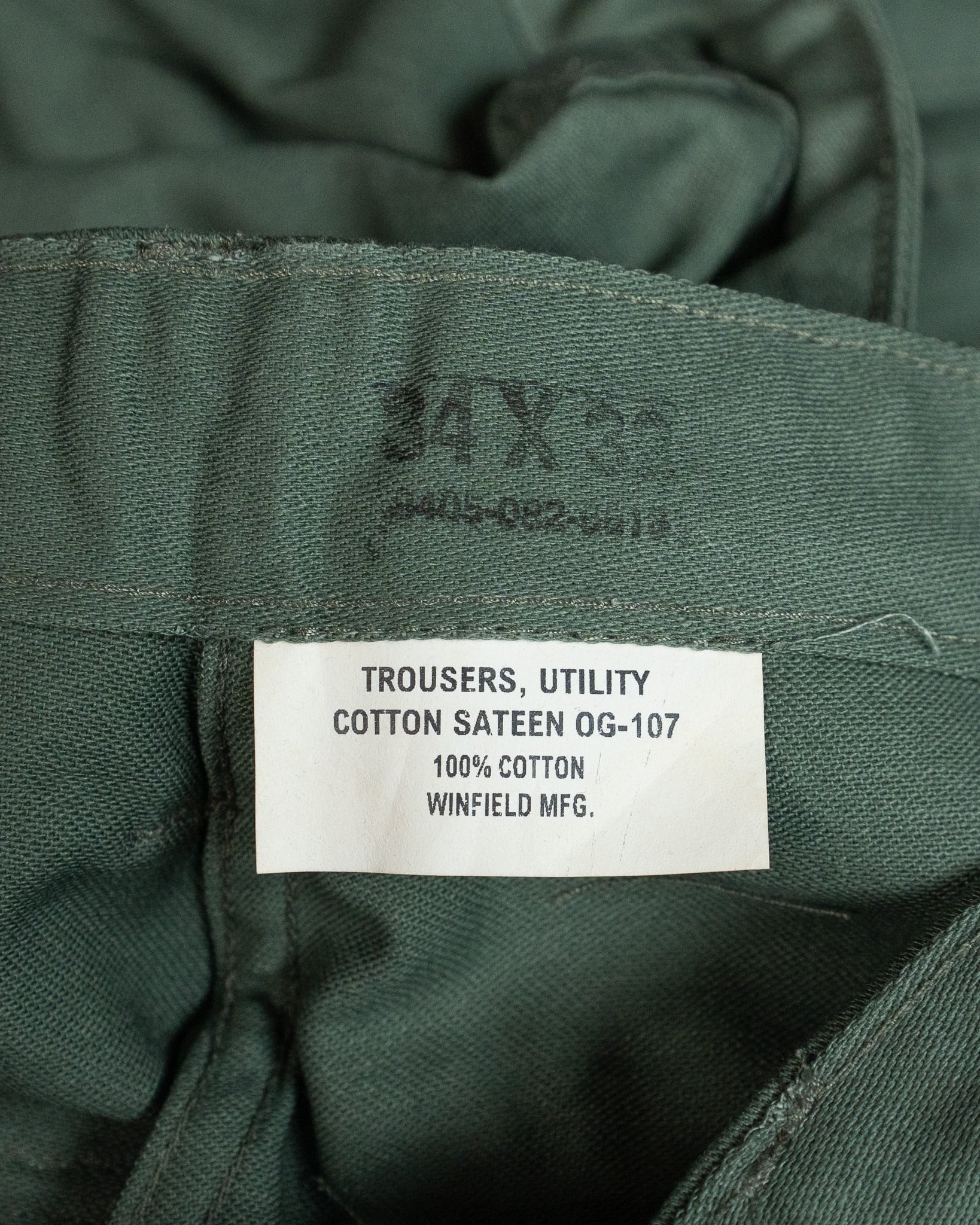 デッドストック OG107 Winfield ベイカーパンツ　W32 民間品 楽天市場】