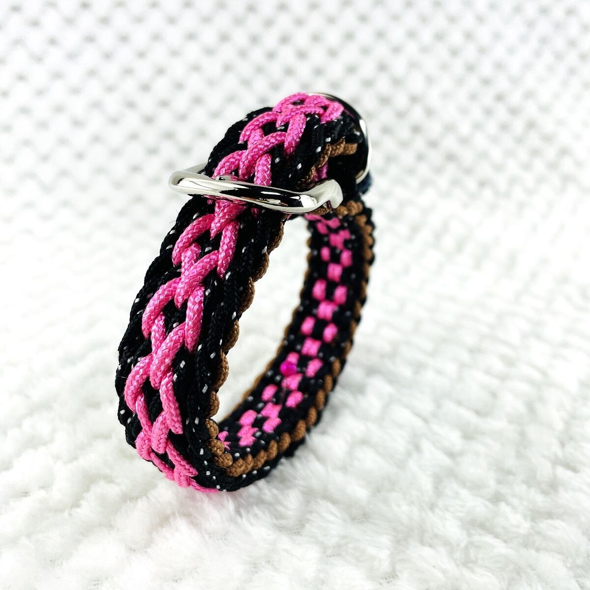 パラコード❥首輪❥エレガント❥ベージュ№010