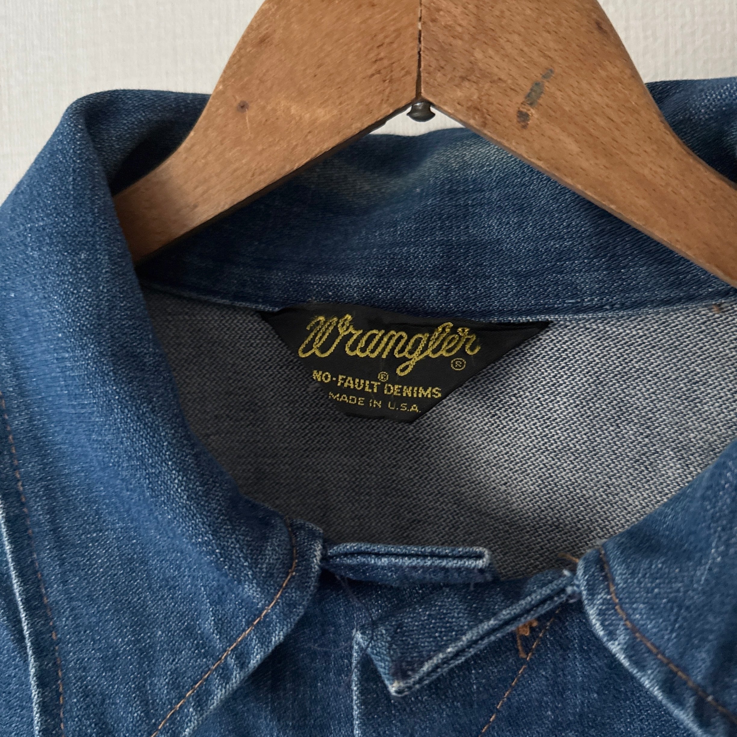 70's~80's Wrangler 124MJ Denim Jacket ラングラー デニムジャケット
