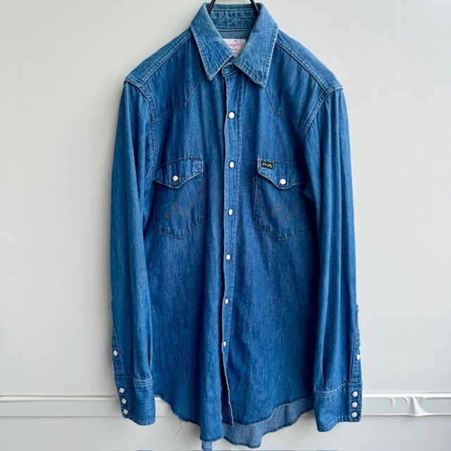 Wrangler 27MW ウエスタンシャツ USA製 70s