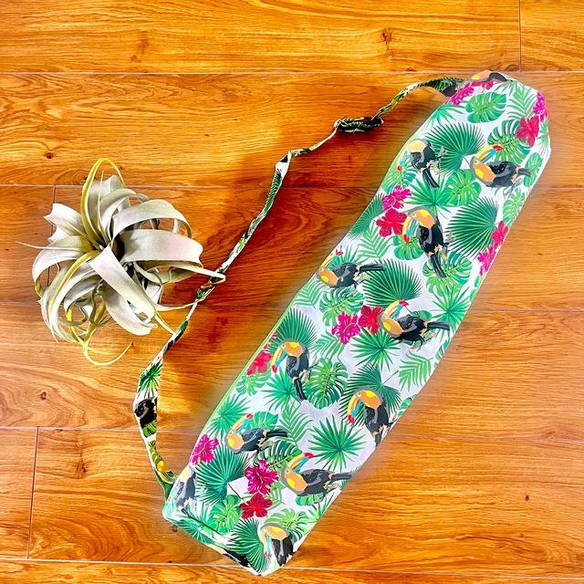 ヨガマットバッグ❤️ハッピーアイランドホワイト