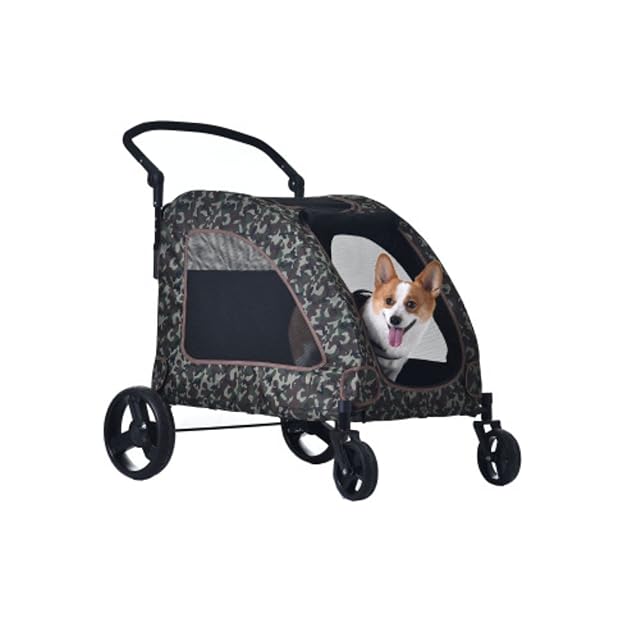 Cavoyo 犬用 カート 大容量 耐荷重73kg 老犬 ペットカート バギー