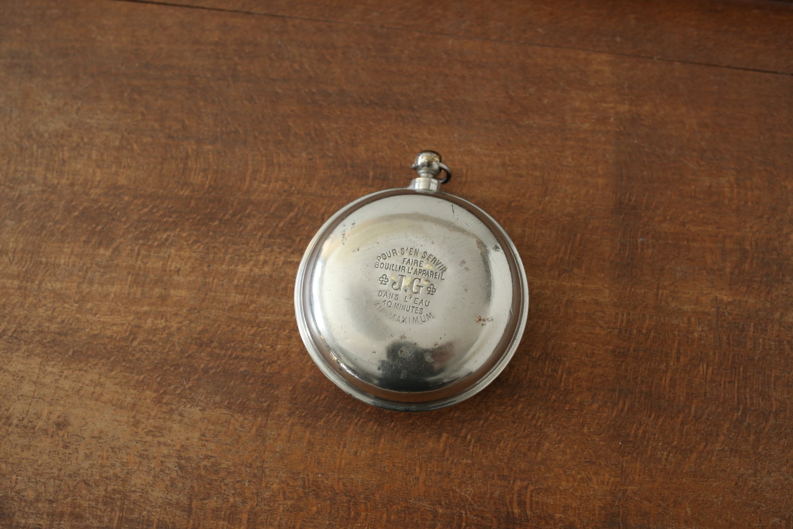 フランス アンティーク 懐中時計のようなデザインのカイロ N-03853