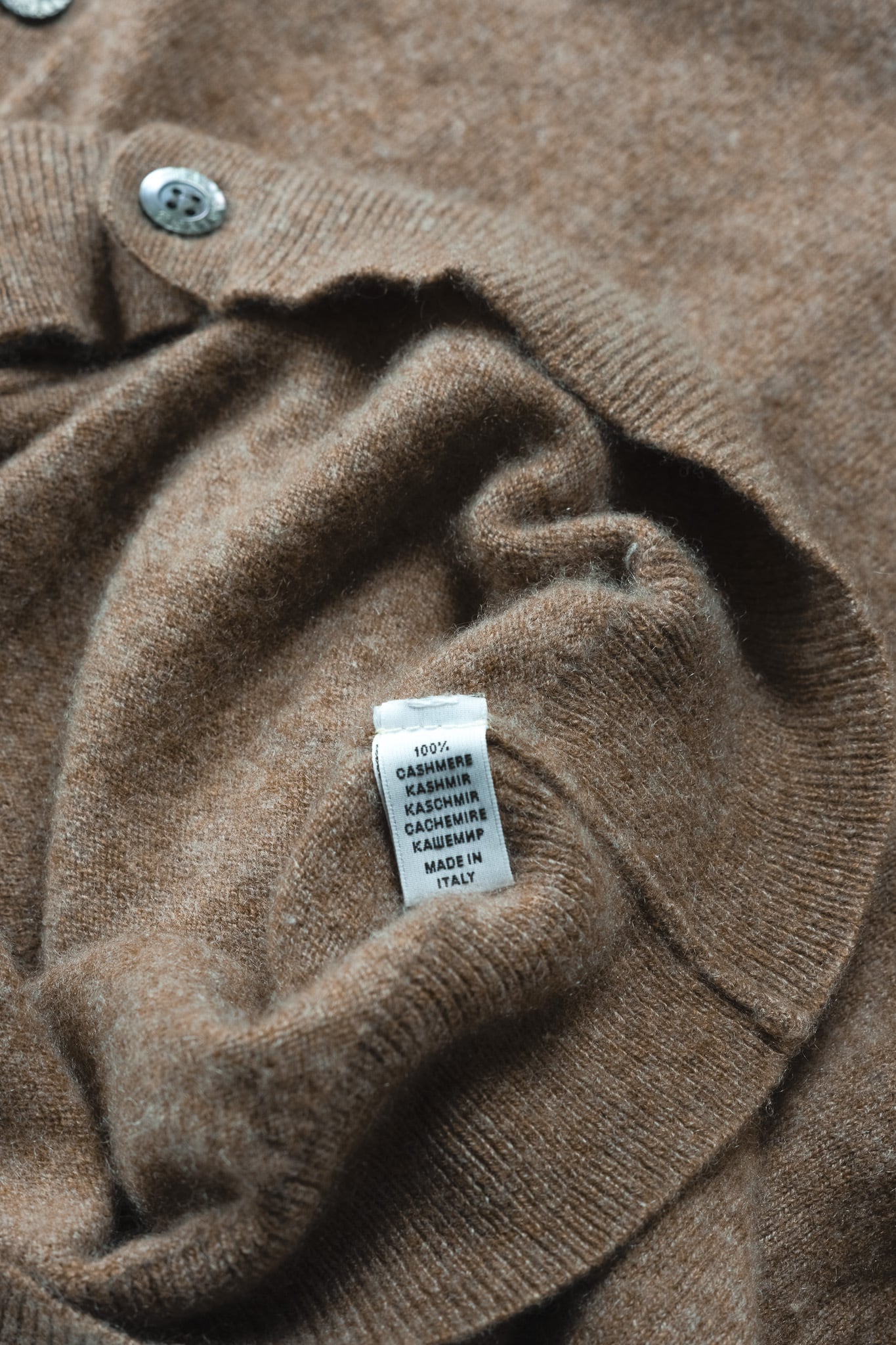 Late 2000's] “BALLANTYNE” Pure Cashmere Cardigan（Made in Italy