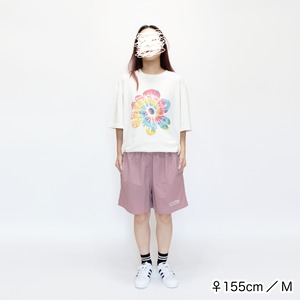 DAVRYU bubble Nylon SHORTS [ローズ]