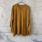 Acrylic mustard knit