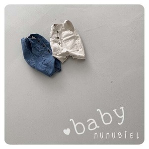 【即納】nunubiel denim romper