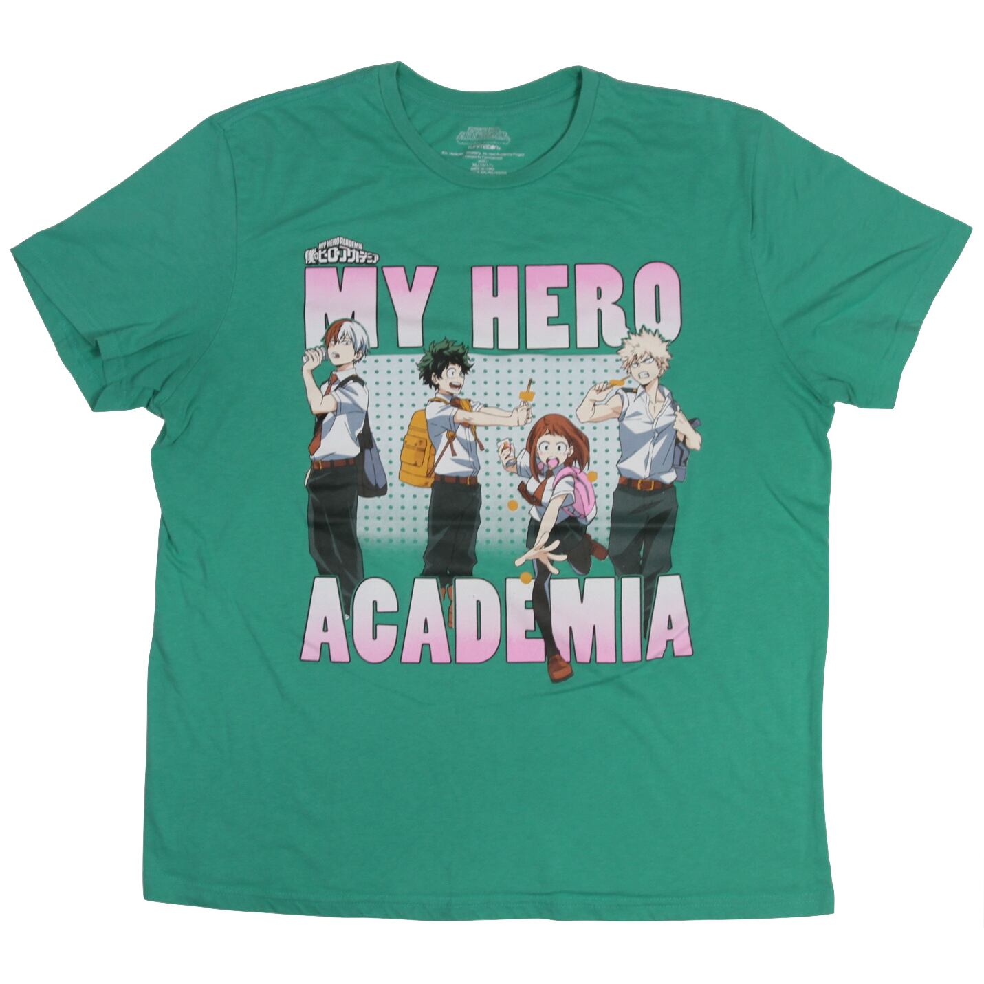 USED【XL】Anime My Hero Academia 僕のヒーローアカデミア Tee / BOX LAUNCH ©️2020
