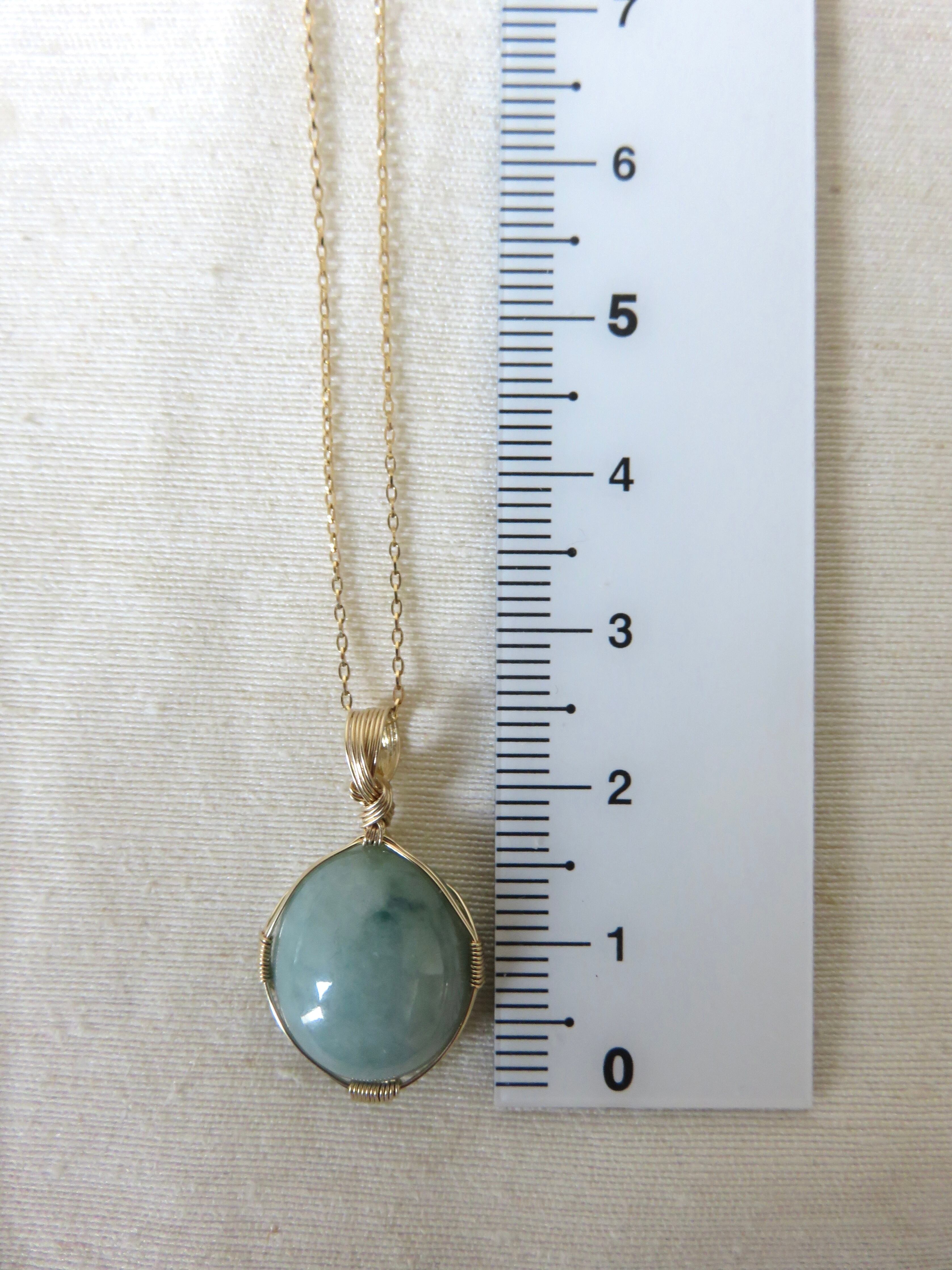 糸魚川翡翠(青、11.7ct)女神巻き®︎ペンダントトップ | komichi 糸魚川翡翠(青、11.7ct)女神巻き®︎ペンダントトップ | komichi
