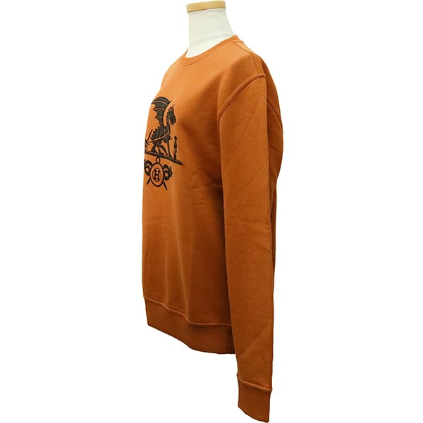 Used HERMES エルメス スウェット トレーナー Ex-Libris Dragon