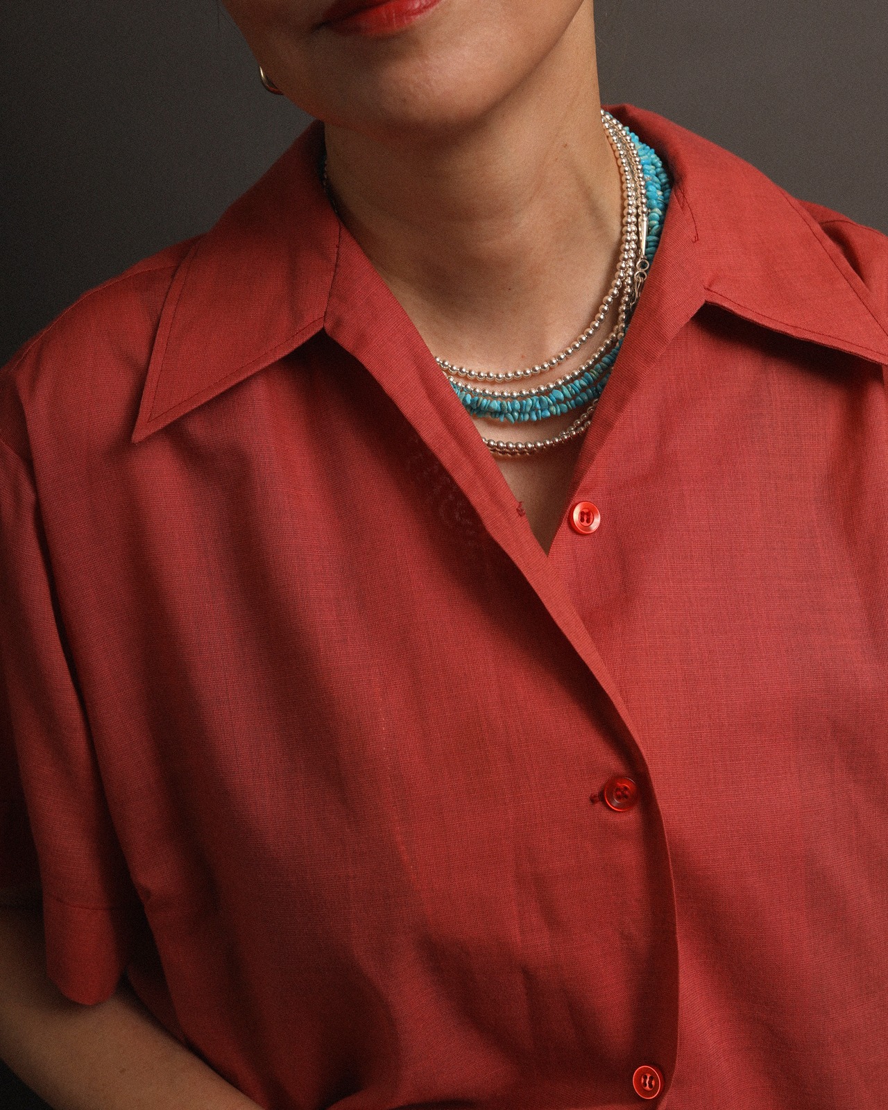 1970’s Hilton / Open Collar Shirt