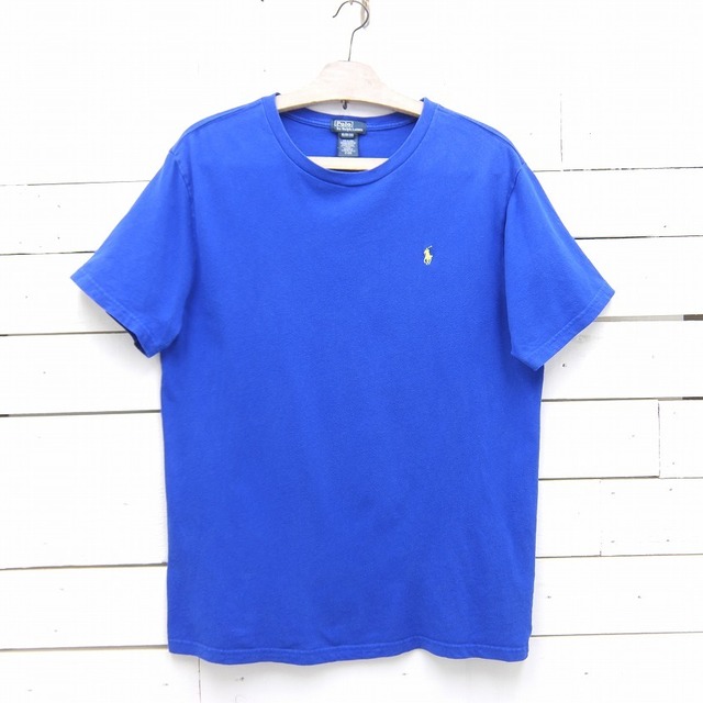 Ralph Lauren ラルフローレン ワンポイント Tシャツ ブルー メンズ Lサイズ相当