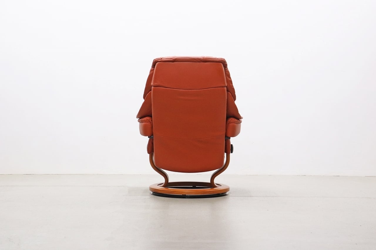 EKORNES エコーネス レノ 本革 レザー リクライニング 1P ソファ EKORNES Stressless Reno ストレスレス レノ&オットマン エコーネス