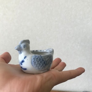 青い鳥のエッグスタンド