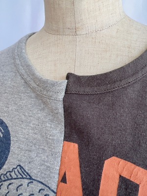 【KOH ISHIGURO】upcycled doking print cotton tee