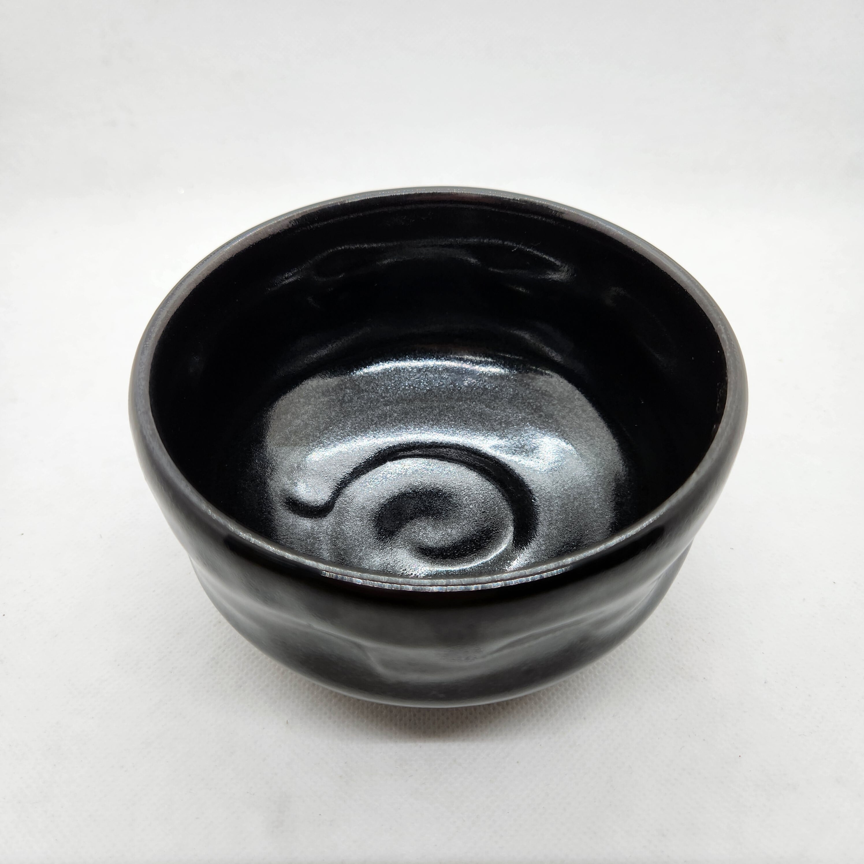 常滑焼 楽七 黒抹茶茶碗 貼箱 | 江崎商店