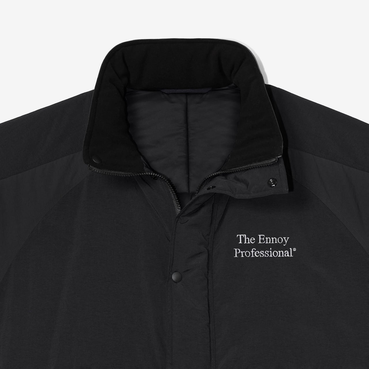 ド*ち様 新品ENNOY NYLON PADDED JACKET/PADDED PADDED NYLON BENCH COAT (BLACK/GRAY) | ENNOY