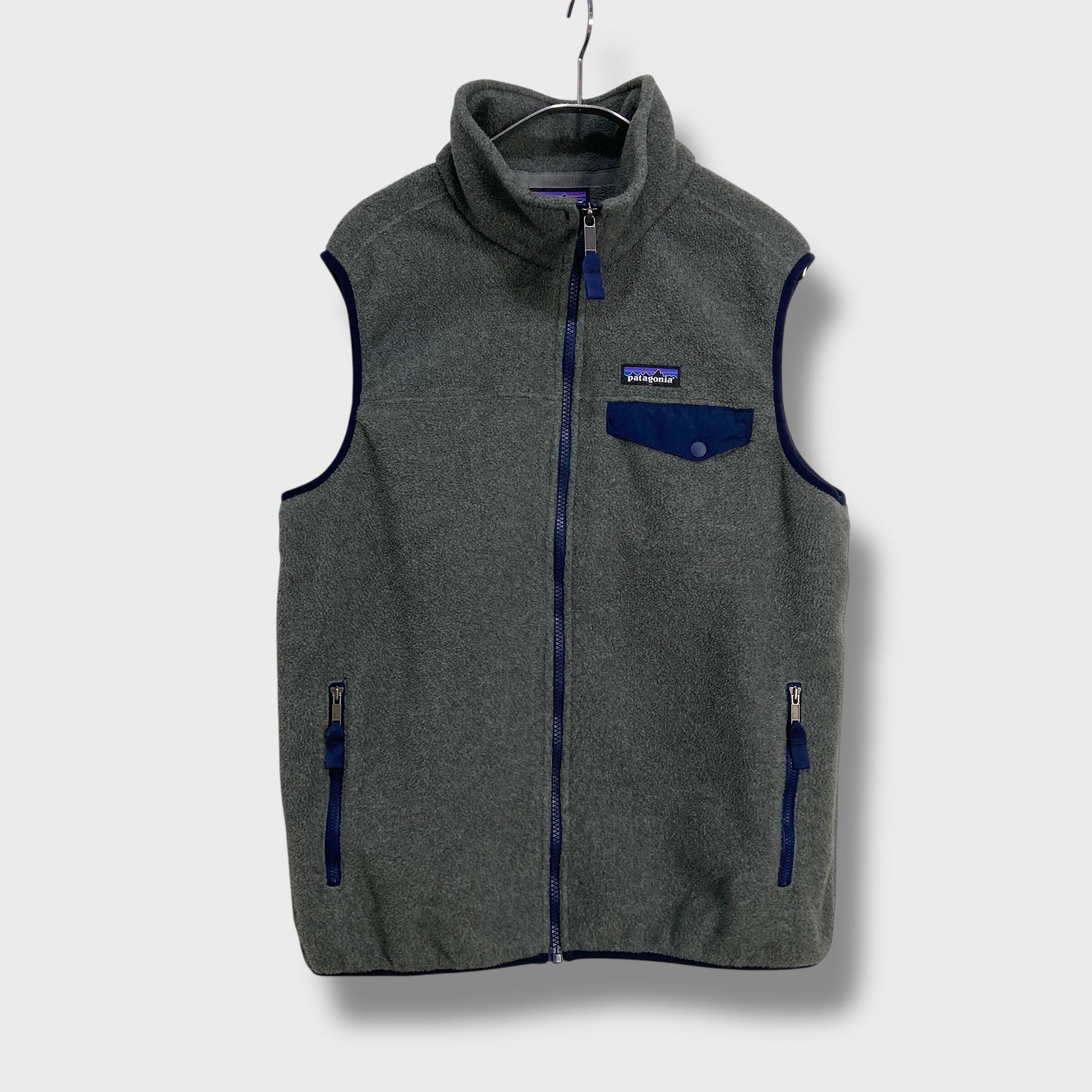 patagonia パタゴニア シンチラフリースベスト 16年製 グレー M | 古着