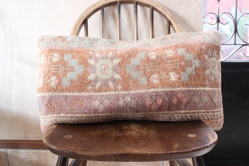 ヴィンテージトルコラグクッションカバー　7