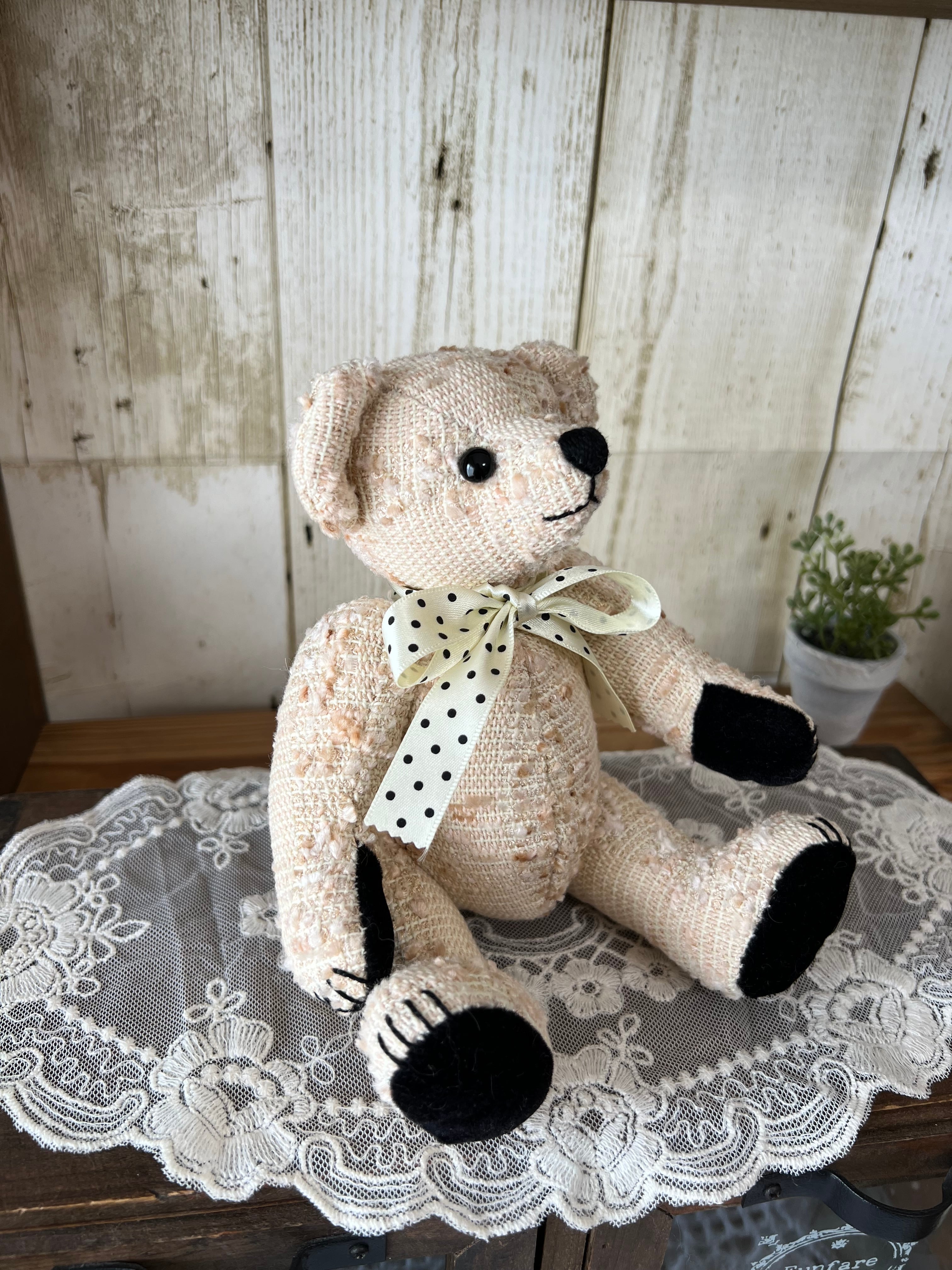 テディベア縫製済みキット zoomレッスン付き | Teddybear Shop