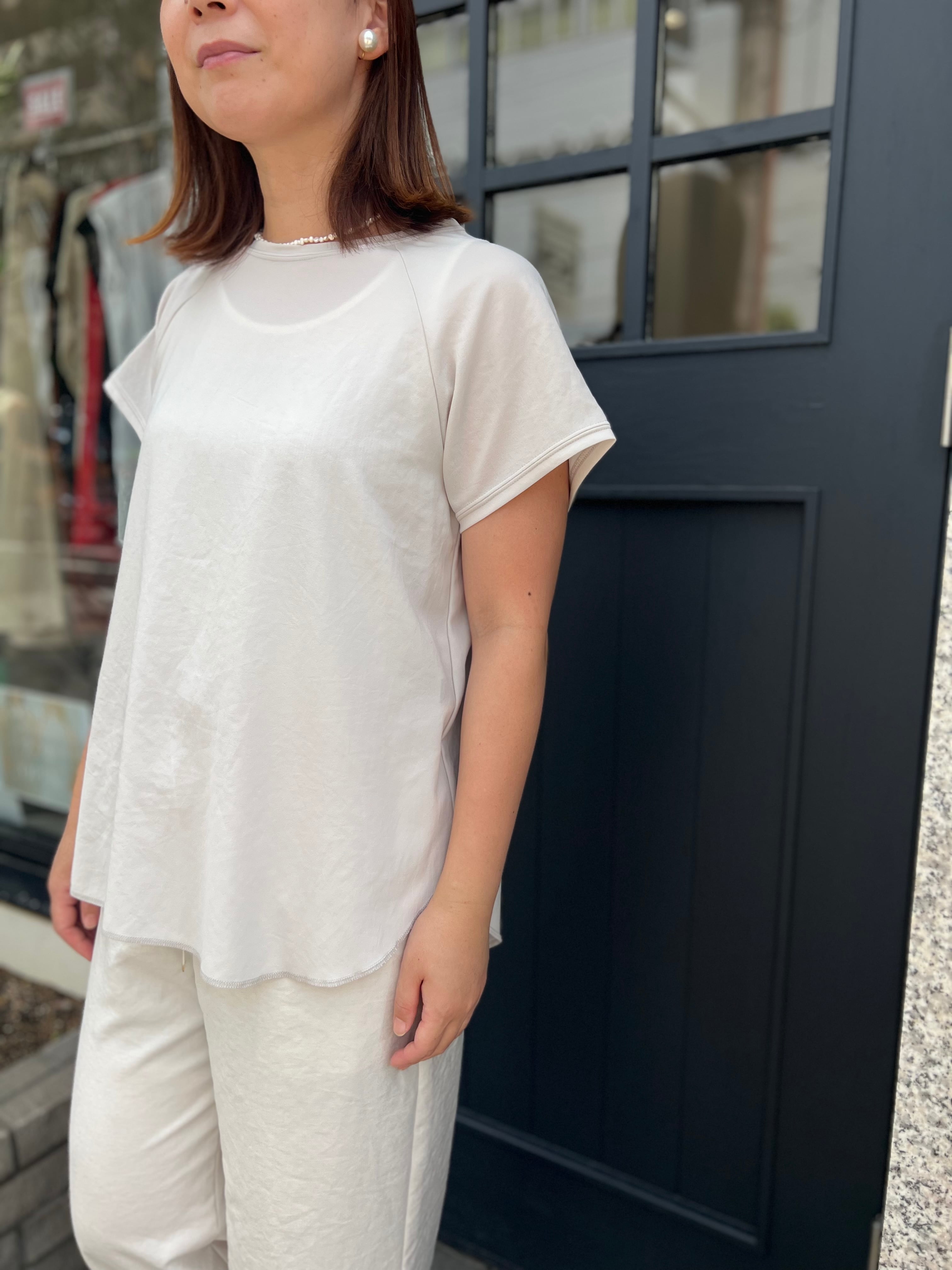 【dolly-sean/ヤマトドレス】ストレッチジョーゼットTシャツ