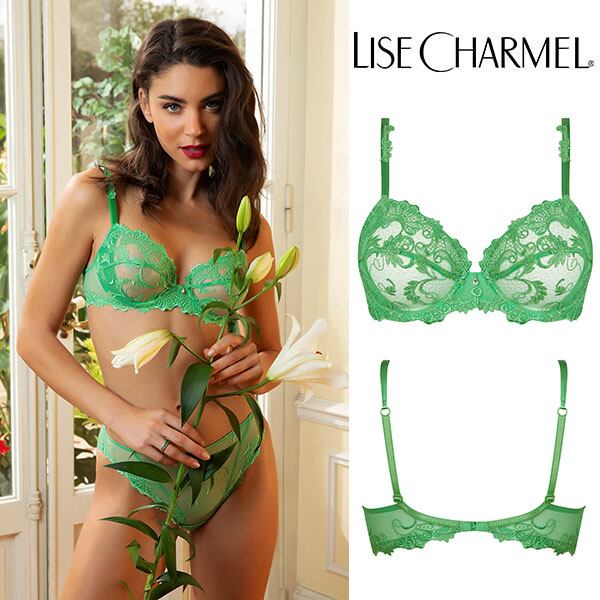 LISE 長 CHARMELリズシャルメル☆ブラジャー&ショーツ☆85B☆38
