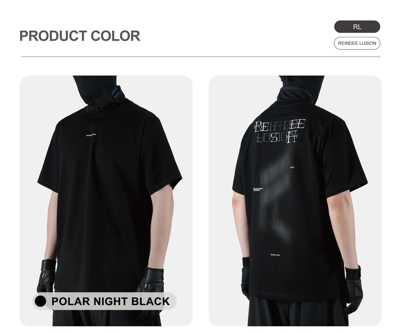 REINDEE LUSION 26SS ルミナスプリント SORONA 速乾コットンショートスリーブ Tシャツ