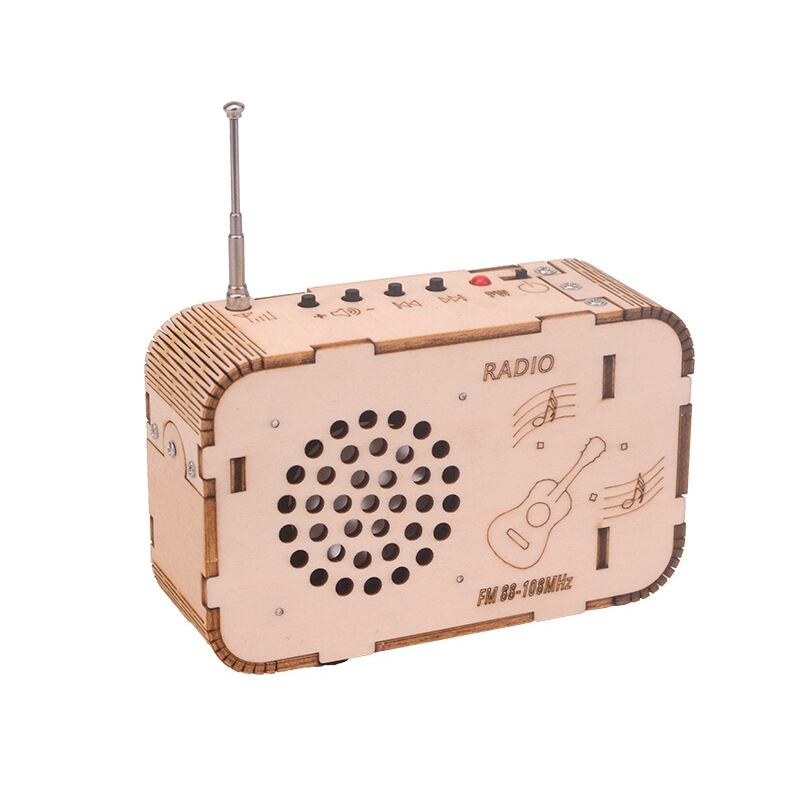 手作りラジオ ラジオ 手作り工作 キット DIY 自作 図工 子供 小学生 教材 自由研究