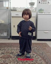 韓国子供服 / TinyHiker / 26Autumn / ワッフルスウェットプルオーバー / 秋服 *XS~XL *