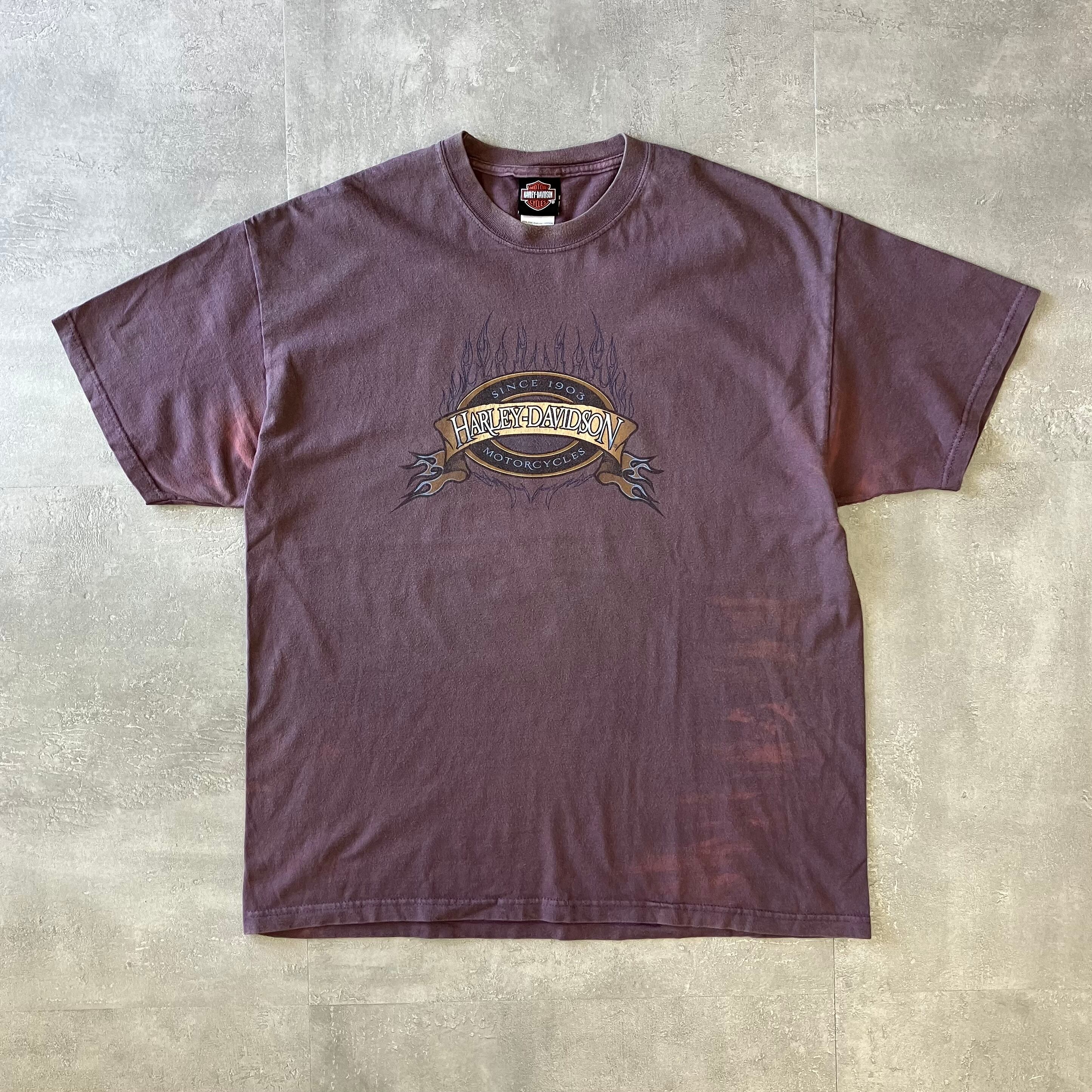 Harley-Davidson 00s usa製 Hanes 両面プリント XL No.1948