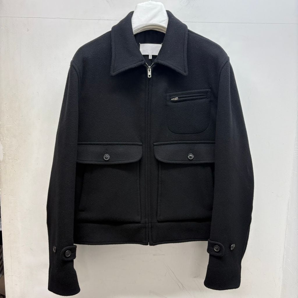 Maison Margiela メゾンマルジェラ 25AW Wool Cashmere Caban Jacket Maison Margiela メゾンマルジェラ 25AW Wool Cashmere Caban Jacket