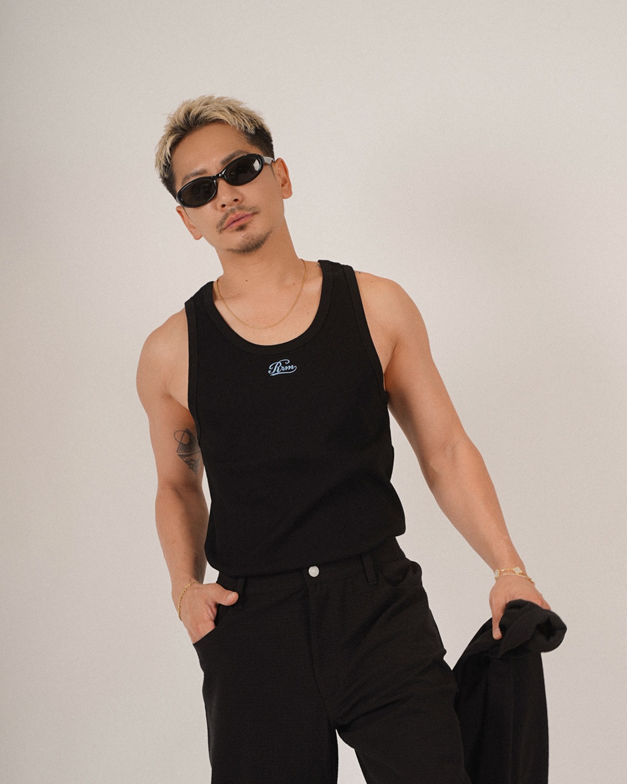 【#Re:room】Rrm LOGO TANK TOP［REC888］