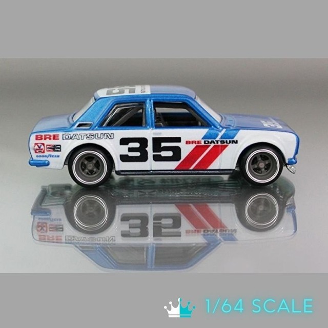 HOTWHEELS 2018 #005 BRE DATSUN BLUEBIRD 510