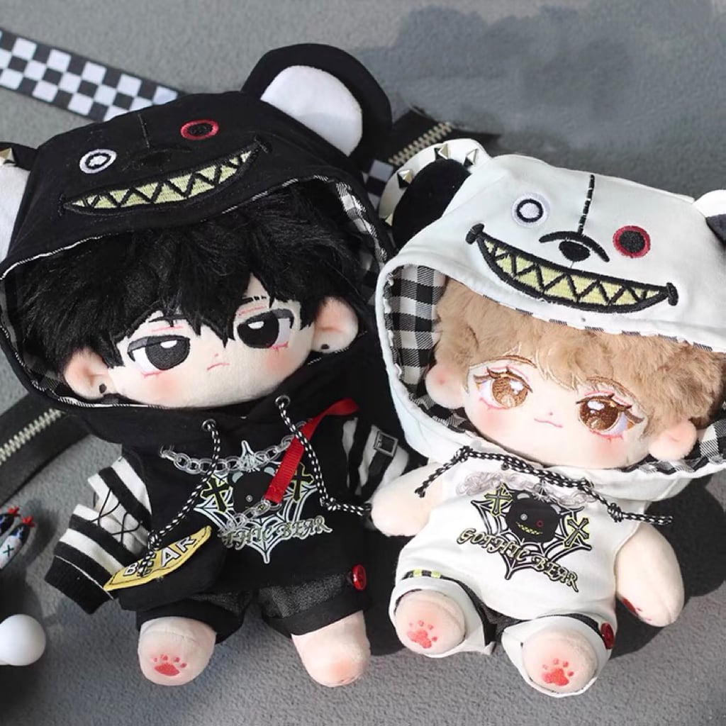 16cm♡おすわりver.ぬい服♡猫の着ぐるみ♡姫系ぬいぐるみ♡ホワイト