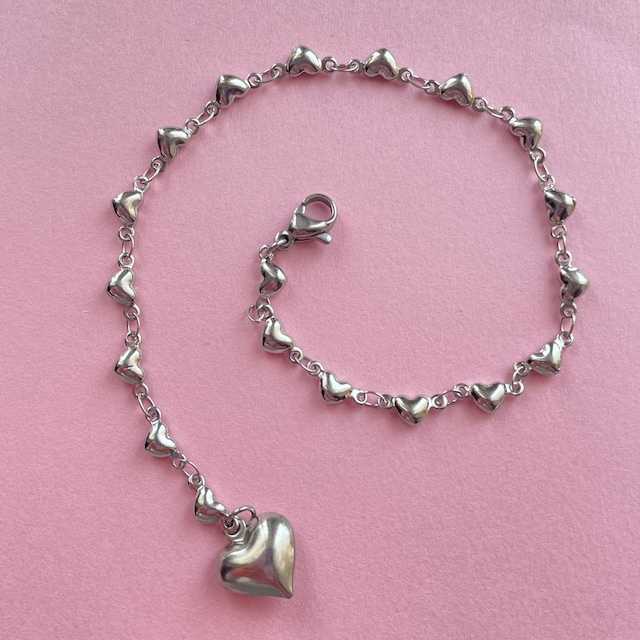 stainless304  heart bracelet