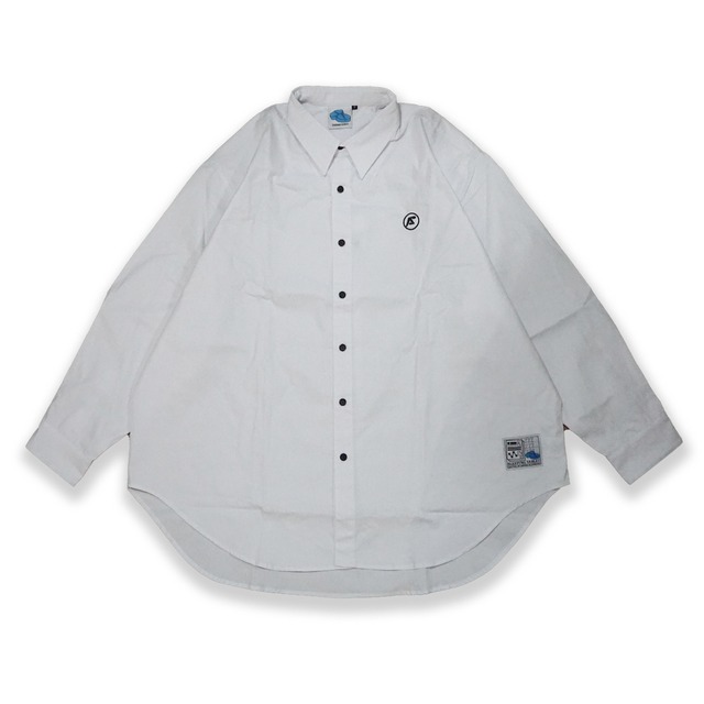 TECHNO [ COTTON PLAIN SHIRT ]
