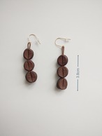 コーヒー豆　ピアス