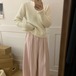 トップス セーター レディース 長袖 ハイネック プルオーバー ミディアム丈 サイドスリット バックリボン かわいい 大人可愛い きれいめ シンプル 上品 おしゃれ かっこいい カジュアル こなれ感 個性的 主役級 存在感 抜け感 秋 冬 ベーシック ナチュラル クール キュート フェミニン 無地 女性用 ママ マタニティ OL 通勤 オフィス 学生 通学 デート お出かけ お泊まり 女子会 旅行 アウトドア 休日 カフェ ショッピング コンパ レストラン 普段使い デイリー 着回し ワンサイズ 暖かい