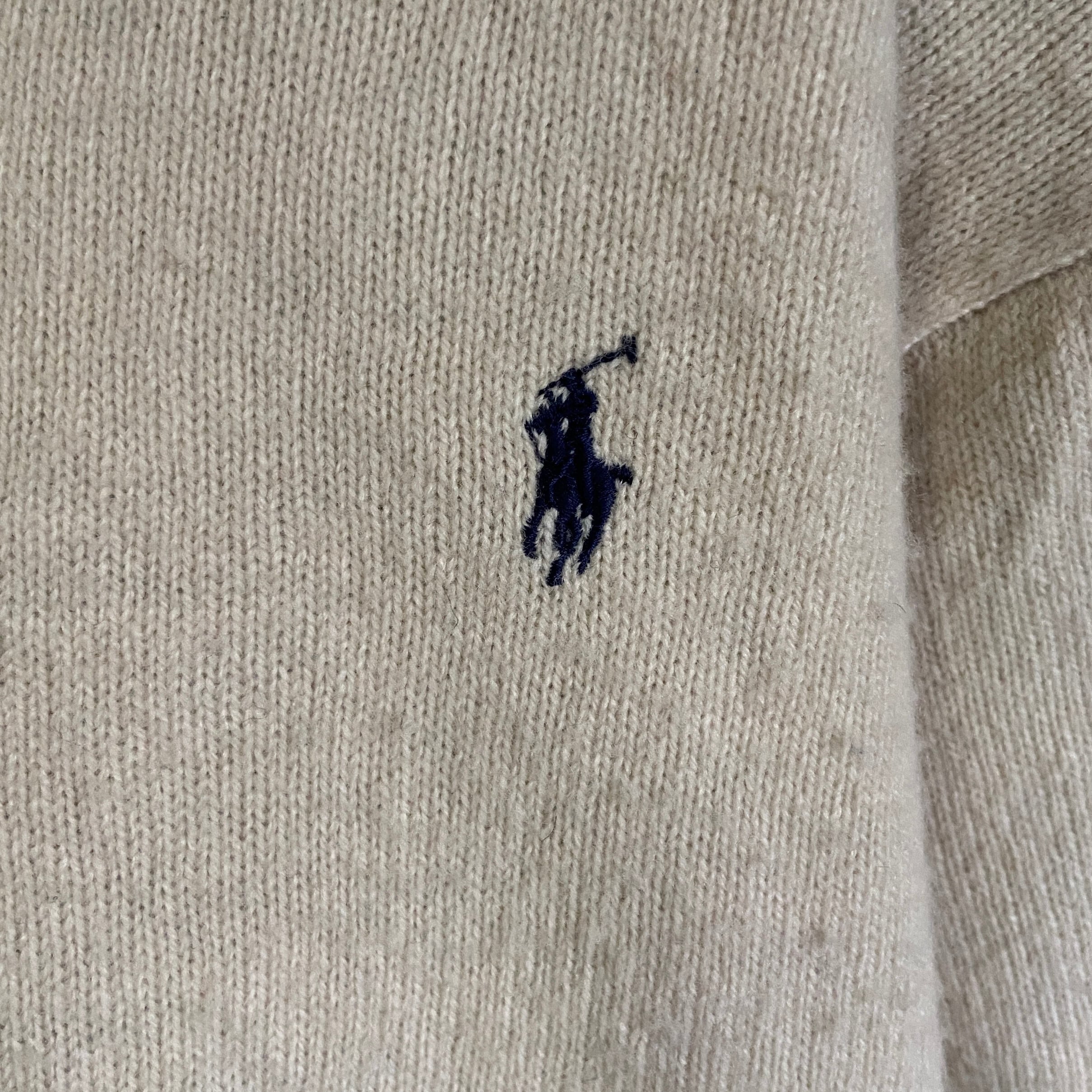 Polo by Ralph Lauren オールドラルフローレン Vネック ウールニット 