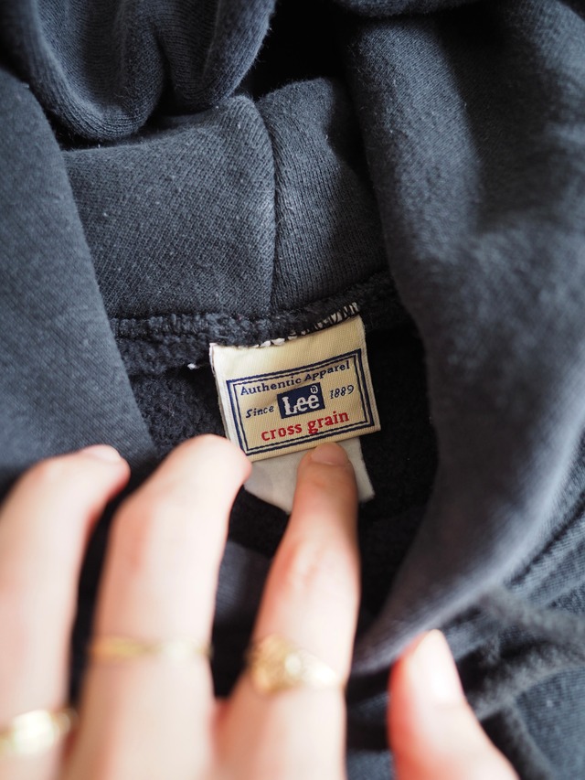 1990’s USA LEE Reverse Weave Type Pullover Hoodie／M?