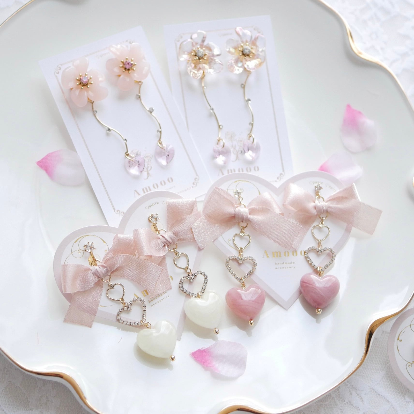 さくらんぼピアス イヤリングr410 可愛いハートチェリーのゆめかわいいハンドメイドアクセサリー アクセサリー ピアス ハンドメイド Cmwe It さくらんぼピアス イヤリングr410 可愛いハートチェリーのゆめかわいいハンドメイドアクセサリー アクセサリー ピアス ハンドメイド Cmwe It