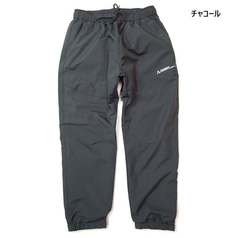 暖か裏地付きポリストレッチ カーゴジョガーパンツ メンズ カーゴ
