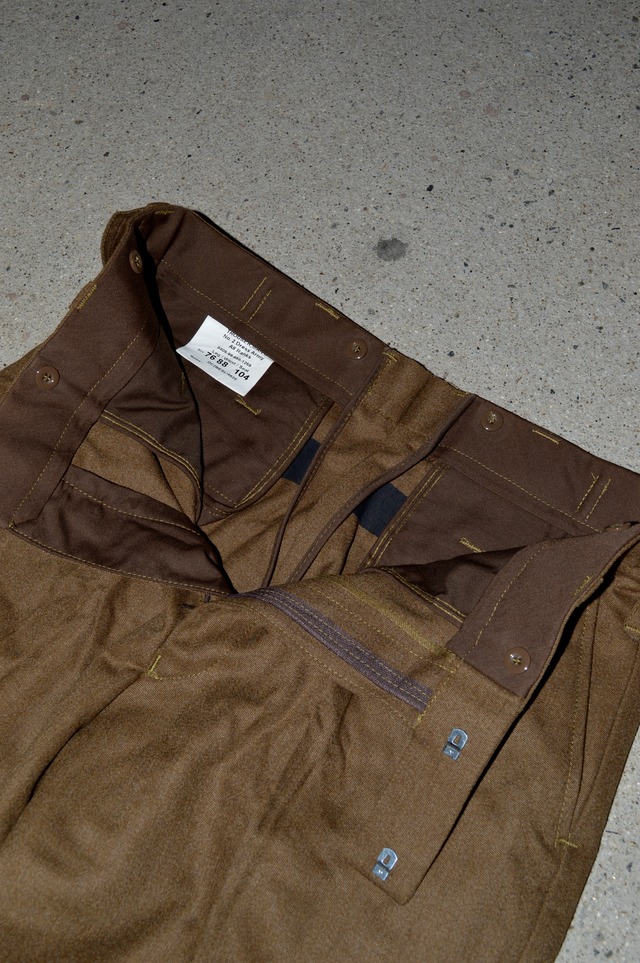 British Army 90s-00s All Ranks No.2 Dress Wool Trousers Dead Stockイギリス軍 ウールスラックス デッドストック