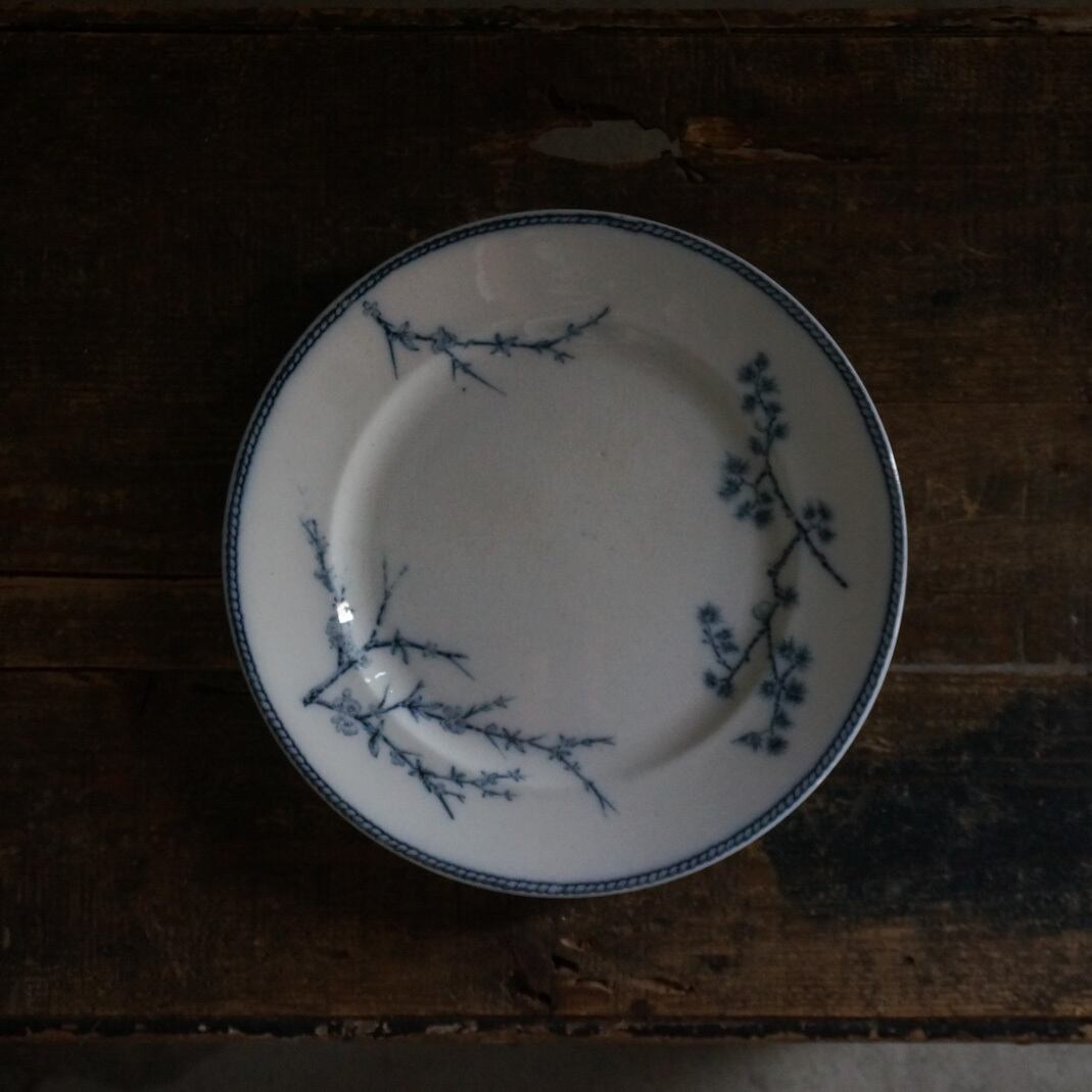 古いイギリスの陶器皿