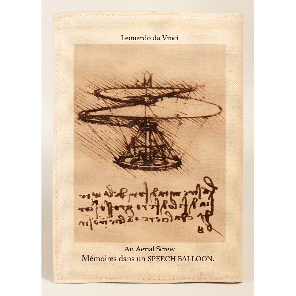 レオナルド・ダ・ヴィンチ Leonardo da Vinciのスピーチバルーンブック